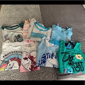 Justice girls shirt bundle